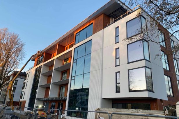 Sõpruse pst 26 Komposiit fassaad